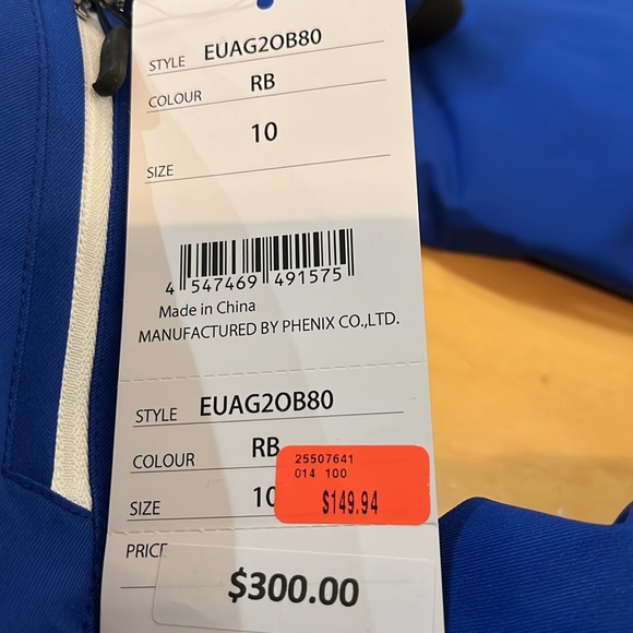 Phenix ski (snow) pants - never worn - Picture 2 of 2